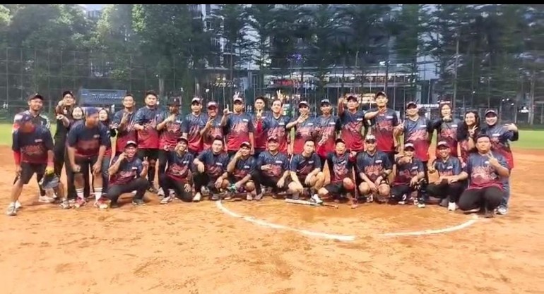 Tim Smanda Old Star 1993 Toreh Juara Perdana di Turnamen Softball Senayan