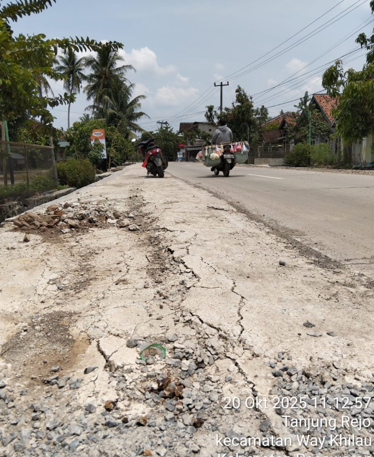 Proyek Jalan Rp11,9 Miliar di Way Khilau Mangkrak, LSM Penjara Cium Aroma Korupsi dan Curigai Ada Persekongkolan