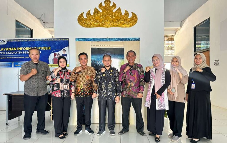 Diskominfotiksan Pesawaran dan Kominfo Pringsewu Perkuat Sinergi Informasi Publik Lewat Studi Tiru dan Kolaborasi