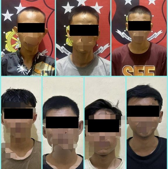 Polisi Bekuk 7 Pengeroyok Remaja Hingga Tewas saat Orgenan di Pesisir Barat