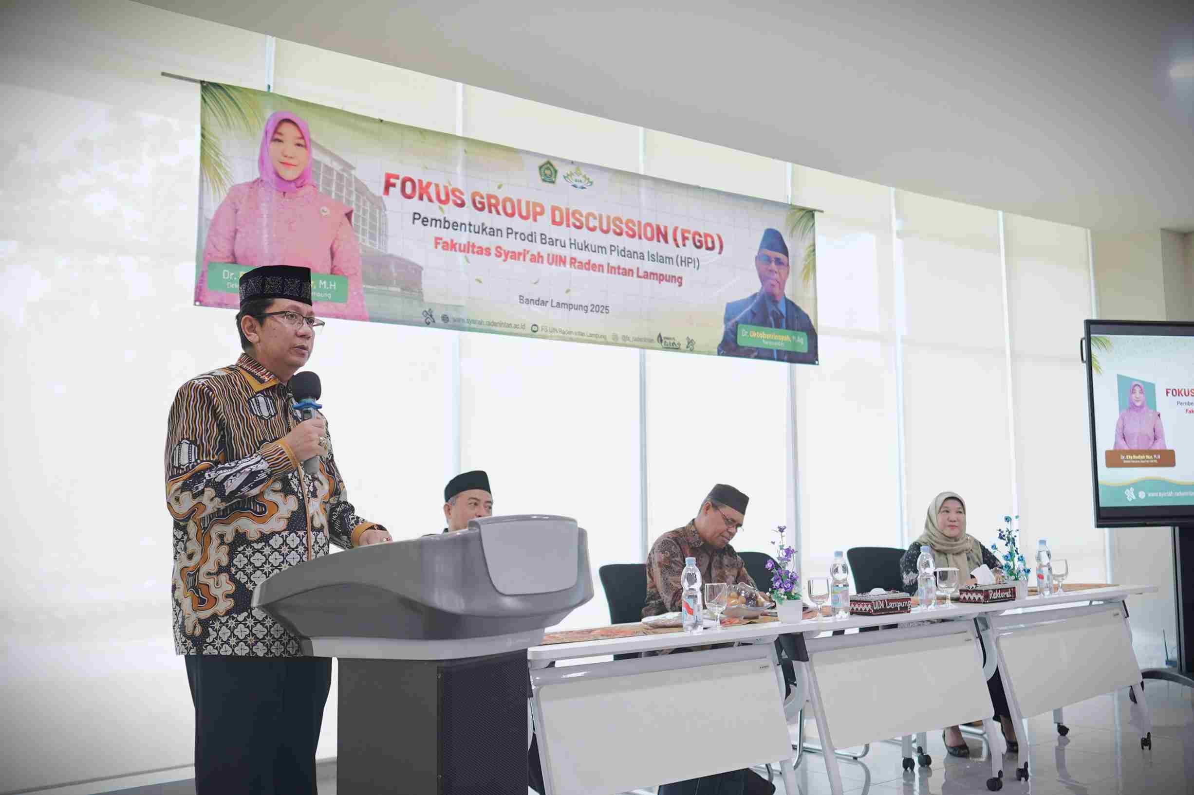 Fakultas Syariah UIN RIL Tambah Prodi Hukum Pidana Islam