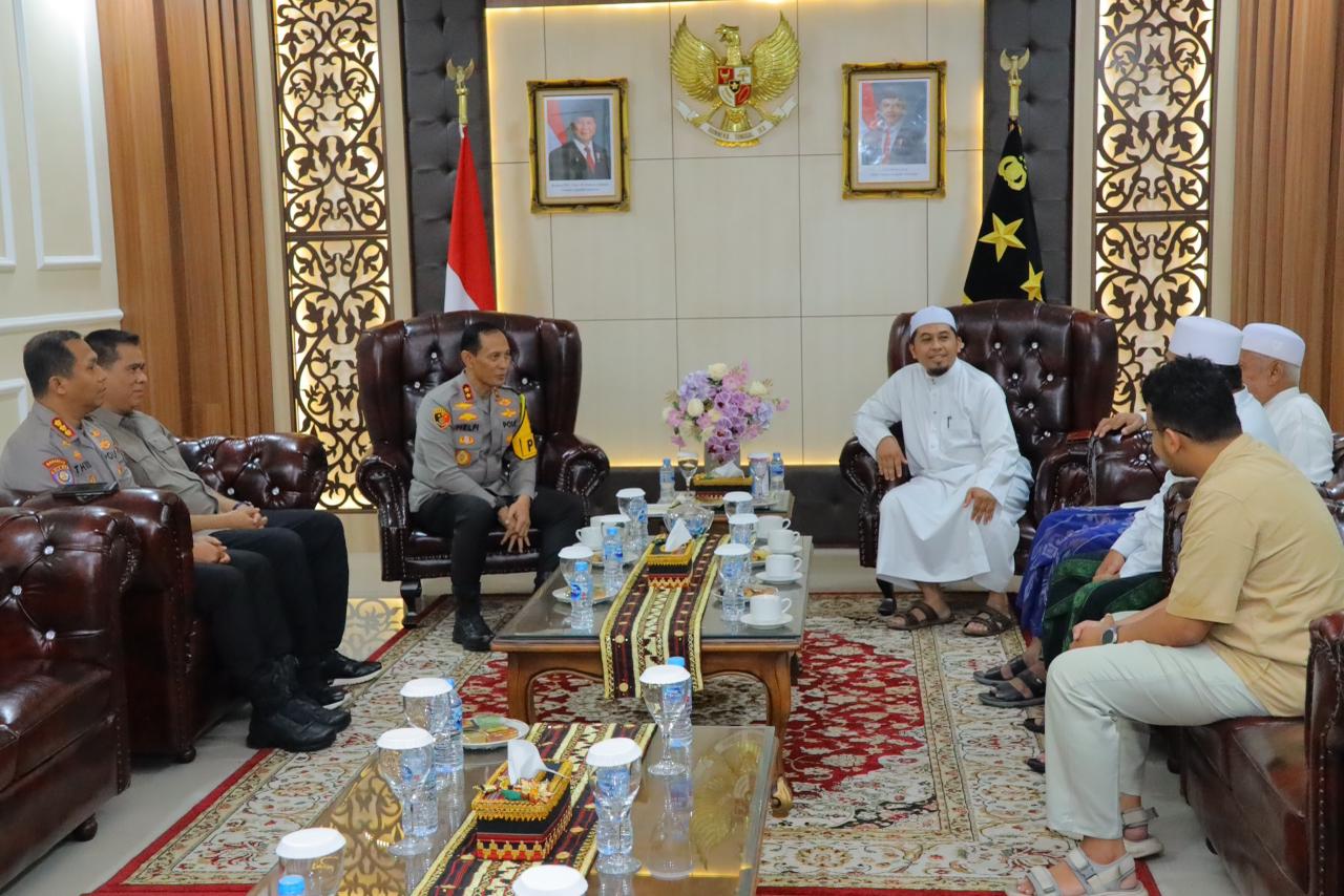 DPC Rabithah Alawiyah Lampung Audiensi dengan Kapolda Lampung, Perkuat Silaturahmi dan Sinergi