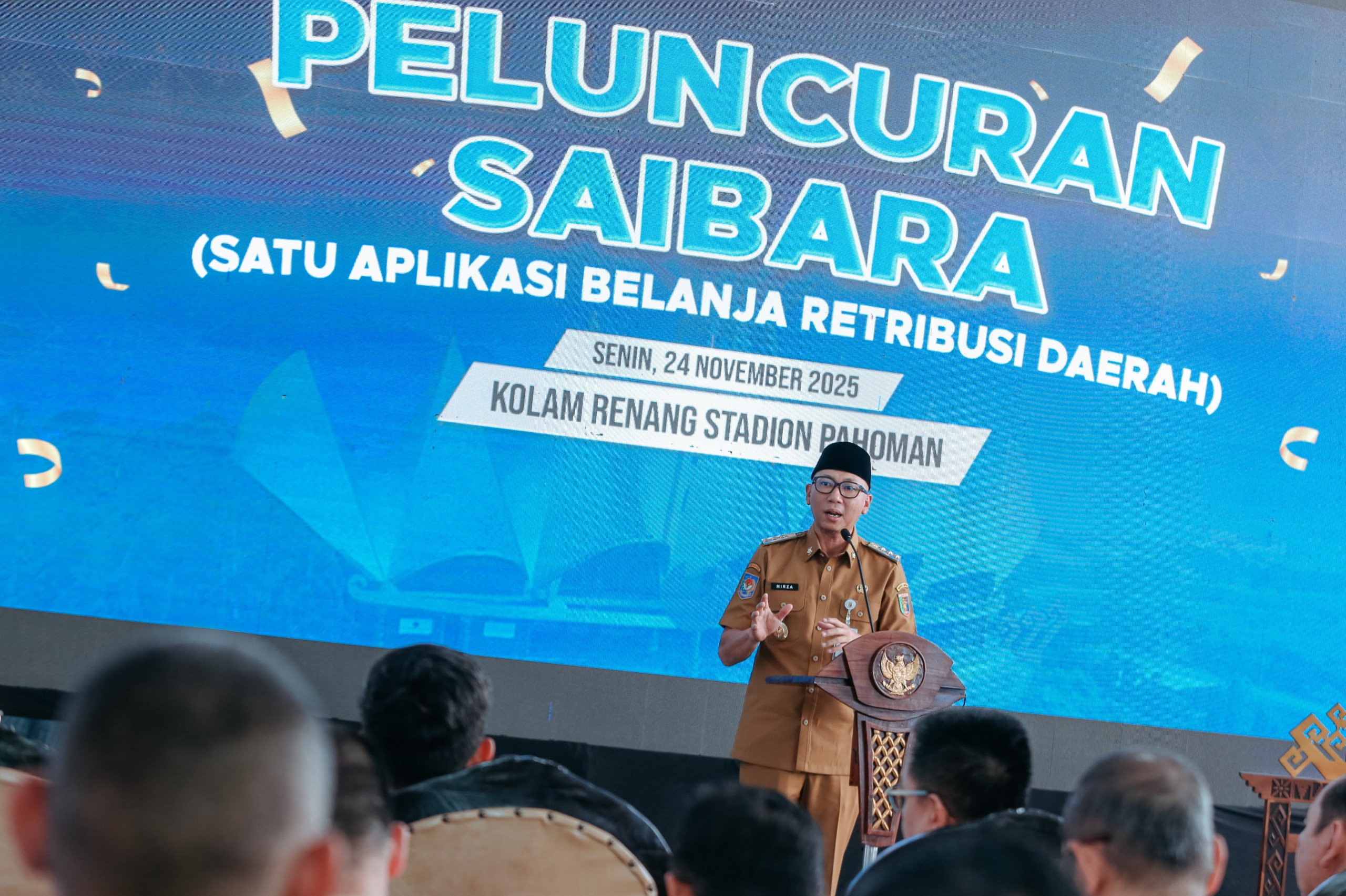 Pemprov Lampung Luncurkan Aplikasinya Saibara untuk Optimalisasi Retribusi Daerah dan Peningkatan Pelayanan Publik