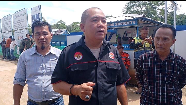 Gabungan Ormas dan LSM Geruduk Proyek Pembangunan RSUD KH Muhamad Thohir