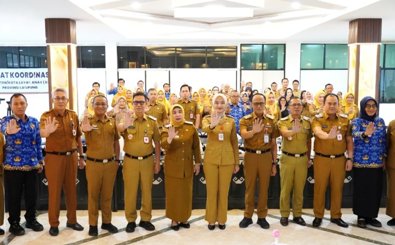 Wagub Jihan Ingin Lampung Benar-benar Layak Bagi Anak