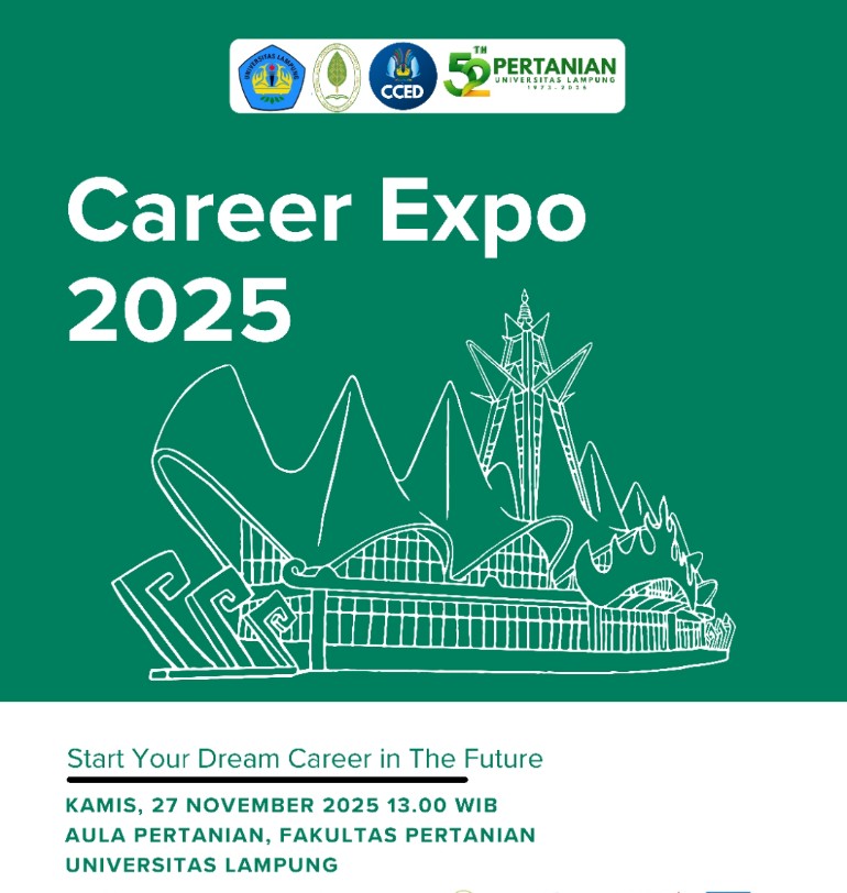 Besok, IKAPERTA Unila Gelar ‘Agri Talks’, Career Expo, dan Pasar Murah