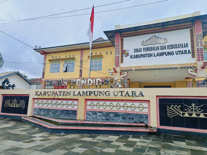 Proyek Kontruksi Rp11,8 Miliar Dinas Pendidikan Lampung Utara di Pecah-pecah Jadi PL?