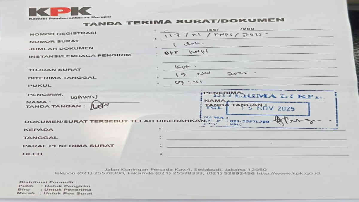 DPP KNPI Desak KPK Periksa Sarmuji dan Kahar dalam Kasus Dugaan Korupsi CSR BI–OJK