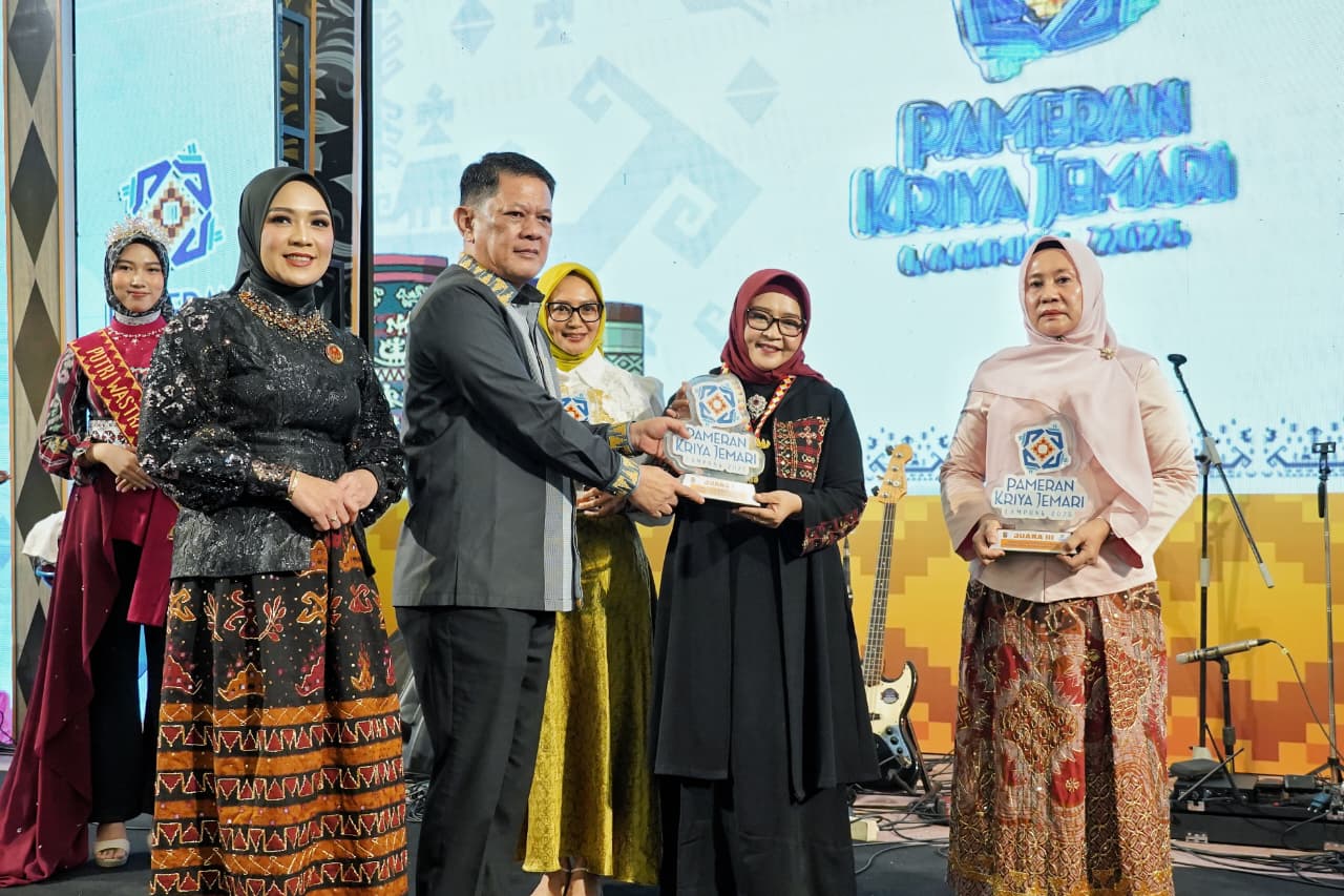 Pemprov dan Dekranasda Provinsi Lampung Sukses Gelar Pameran Kriya Jemari 2025