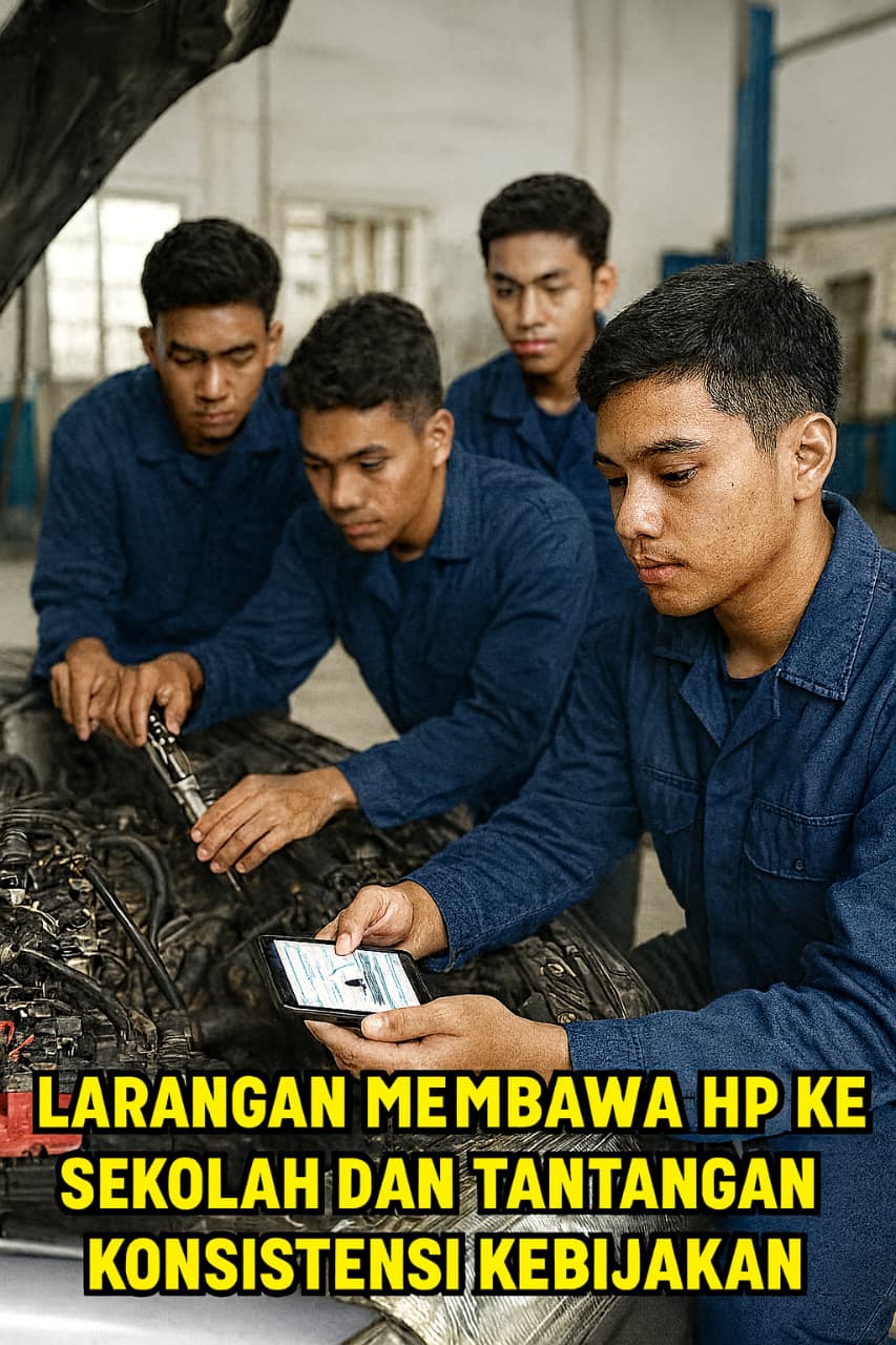 Larangan Membawa HP ke Sekolah dan Tantangan Konsistensi Kebijakan