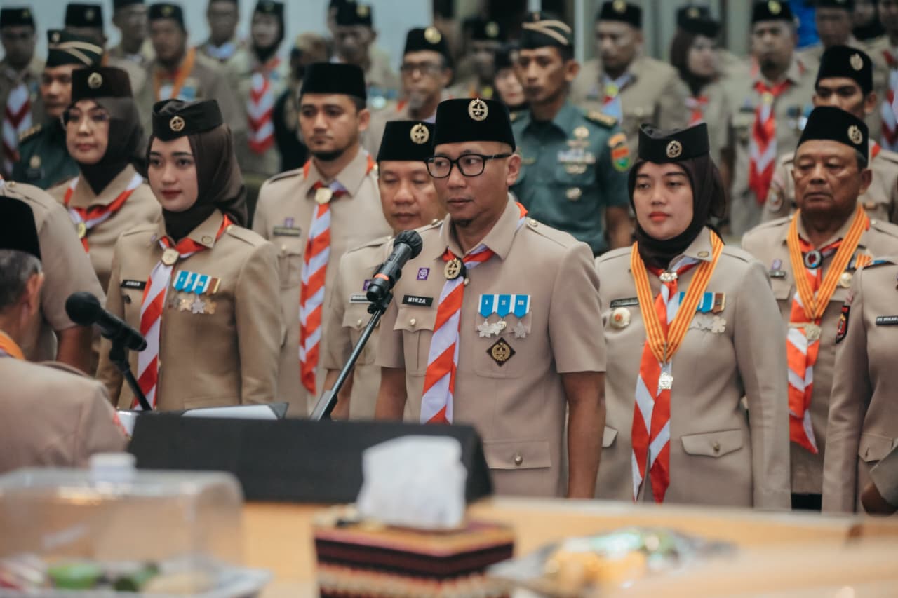 Gubernur Mirza Dorong Pramuka Jadi Mitra Strategis Pemprov dalam Ketahanan Pangan dan Tanggap Bencana