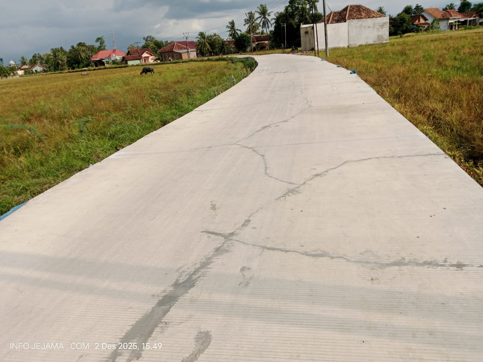 LSM Penjara Indonesia DPD Lampung Geram, Proyek Rp12 Miliar di Pringsewu Diduga Dikerjakan Asal-asalan