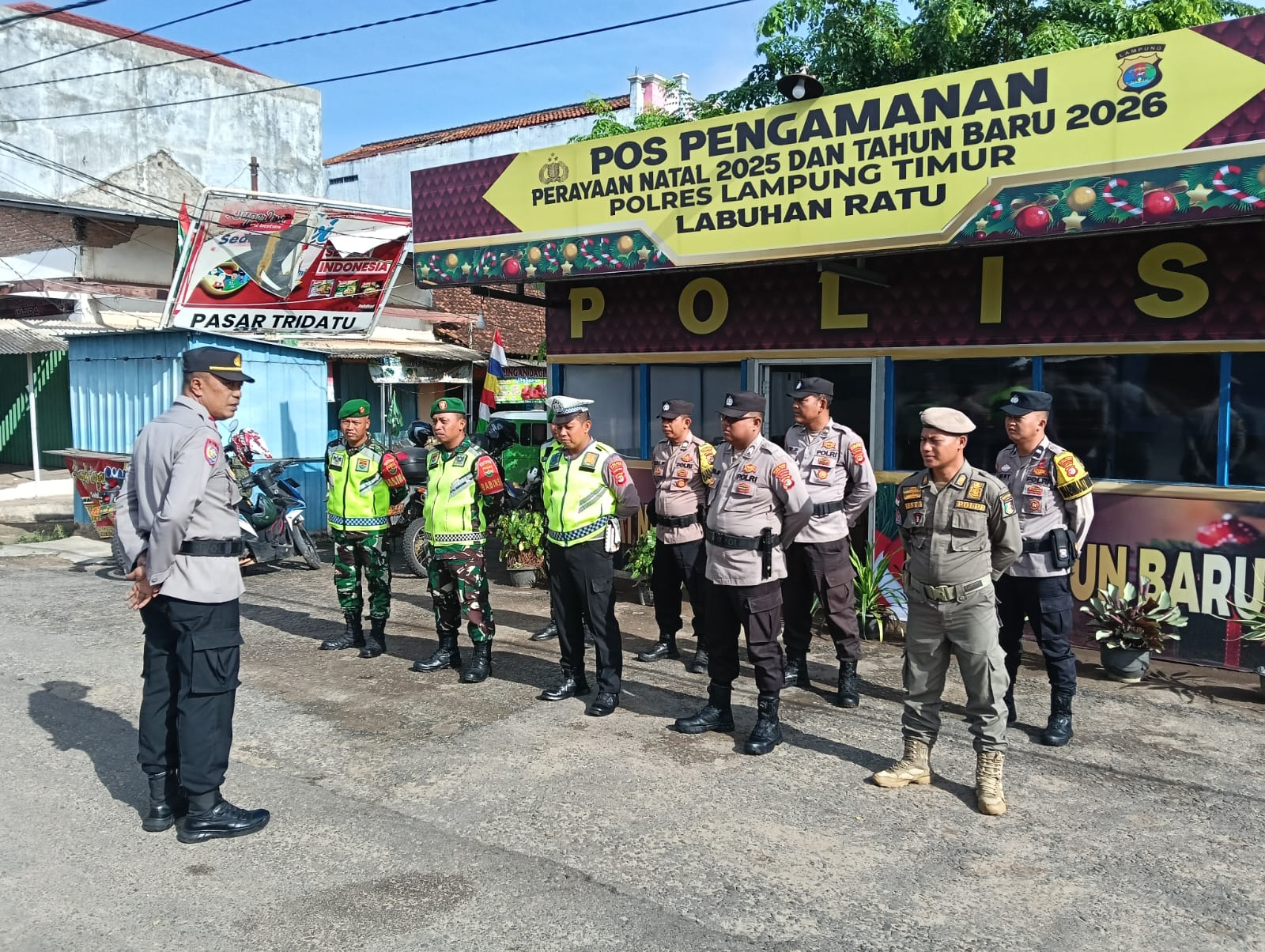 14 Hari Operasi Lilin Krakatau 2025, Polres Lampung Timur Fokus Pengamanan Nataru