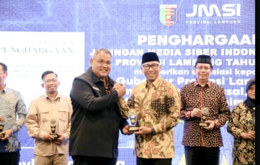 Deretan Tokoh Terima JMSI Award 2025 atas Dedikasi untuk Lampung