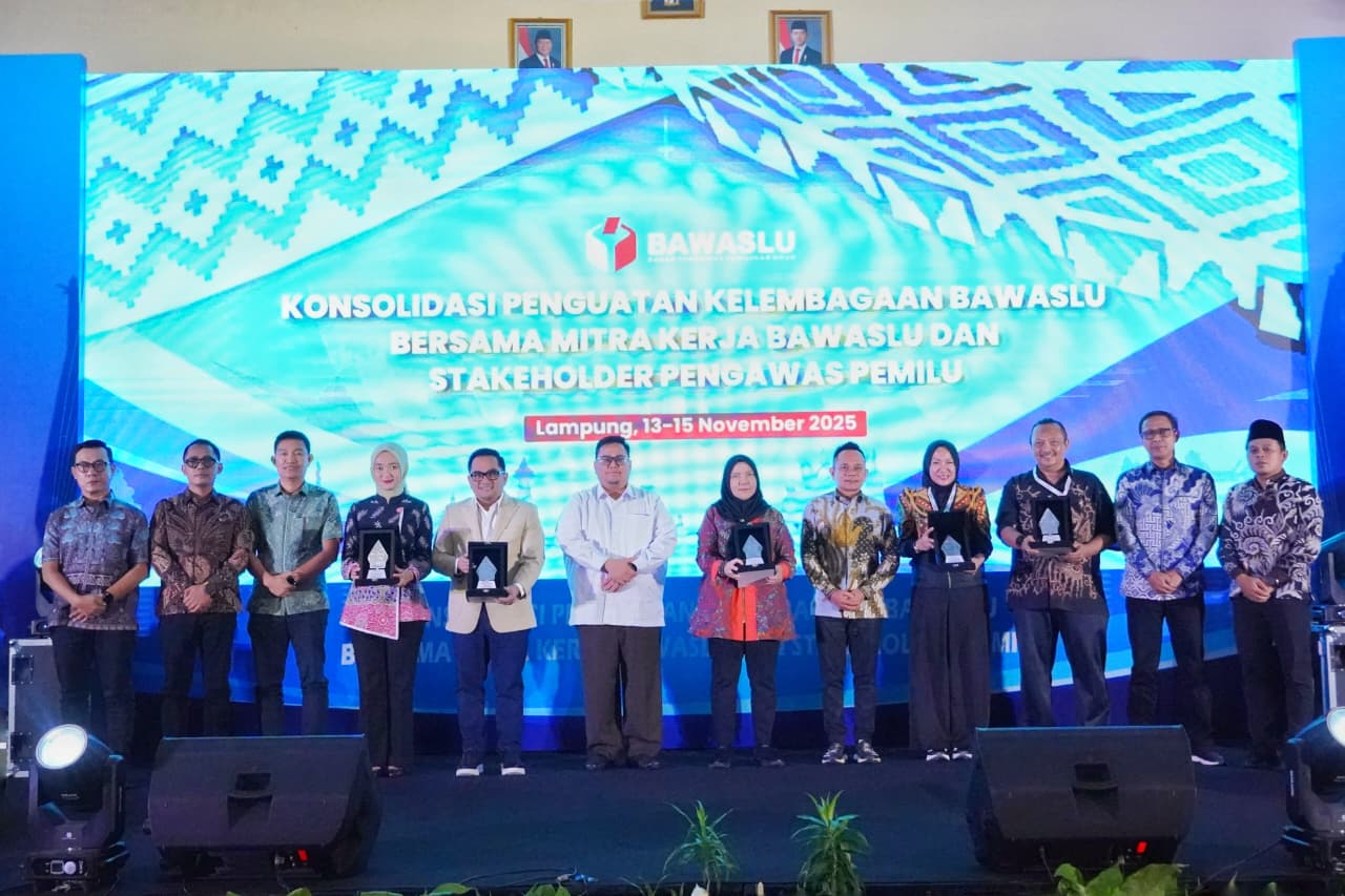 Pemprov Lampung Dukung Konsolidasi Bawaslu di Lampung, Evaluasi Nasional Menuju Pemilu 2029 yang Berkualitas