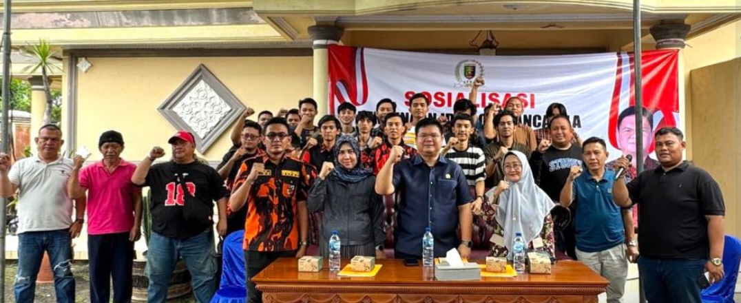 Berkat Angga Satria Jalan Petai dan Labu Diperbaiki, SAPMA PP Metro Apresiasi