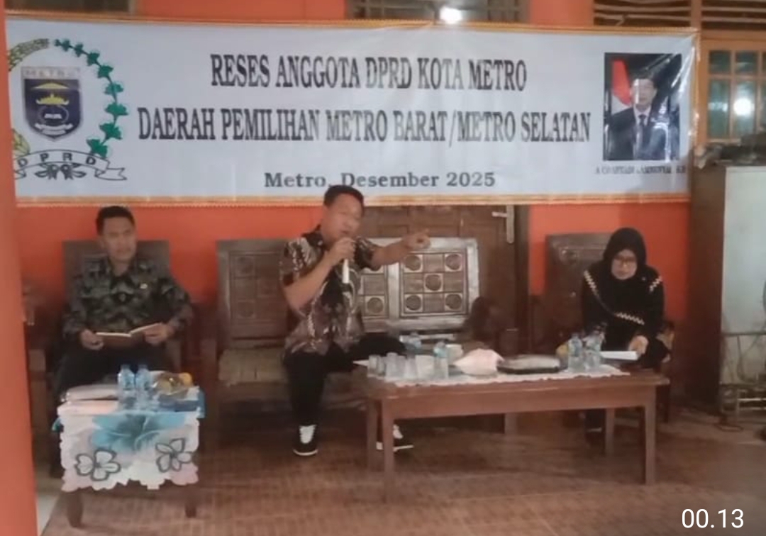 Pihak Bappeda dan Dinas PUTR Dinilai Tak Hargai Undangan Resmi Reses DPRD, Kanjeng Yadi Tegas Minta Wali Kota Evaluasi Kinerja OPD
