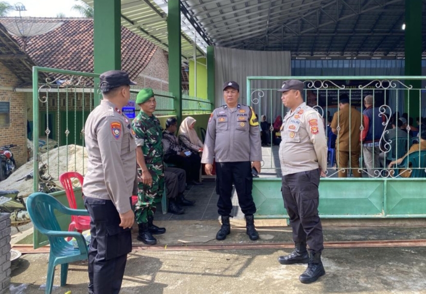 Pilkakon PAW Lima Pekon Pringsewu Dijaga Ketat Polisi