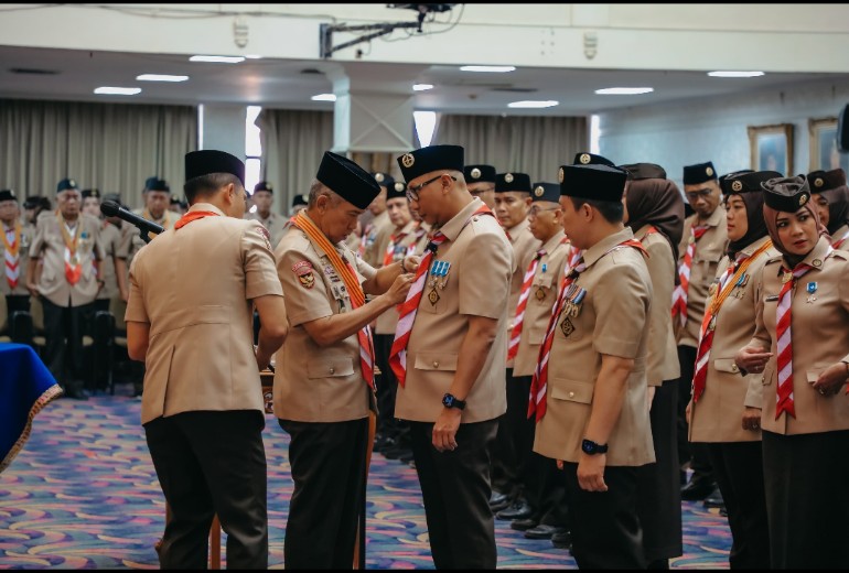 Gubernur Mirza Dorong Pramuka Jadi Mitra Strategis Pemprov dalam Ketahanan Pangan dan Tanggap Bencana