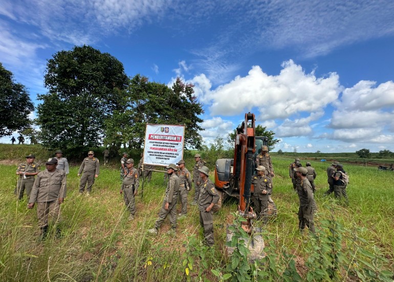 Penertiban Aset Pemprov Lampung di Purwotani Berlanjut, Dua Kelompok Muncul  Klaim Sebagai Penggarap