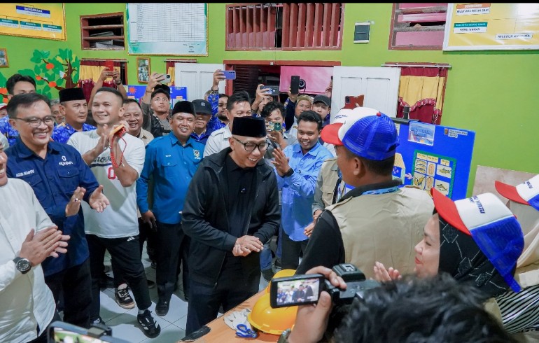 Gubernur Mirza Tinjau Pelatihan Vokasi GERCEP di Desa Marang, Pesisir Barat