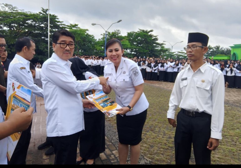 Pecahkan Rekor, 4.784 PPPK Paruh Waktu Lampung Utara Dilantik