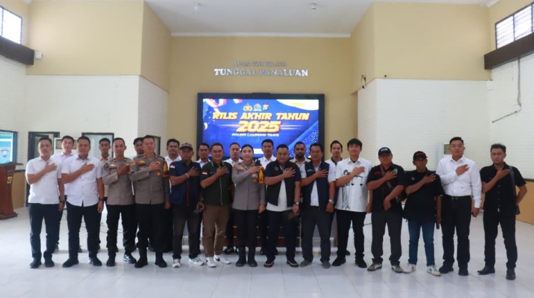 Evaluasi Akhir Tahun, Kapolres Lampung Timur Ungkap Kinerja Penanganan Perkara Sepanjang 2025