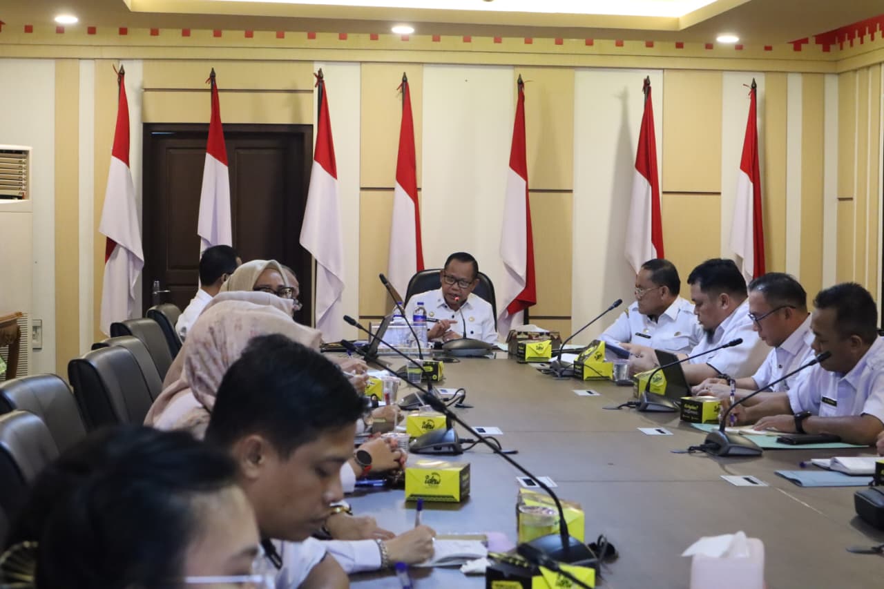 Pemprov Lampung Mantapkan Persiapan Evaluasi SAKIP 2025