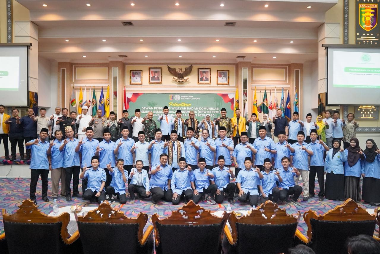 Pemprov Lampung Dukung BKPRMI Perkuat Peran Pemuda Masjid dalam Pembangunan Daerah