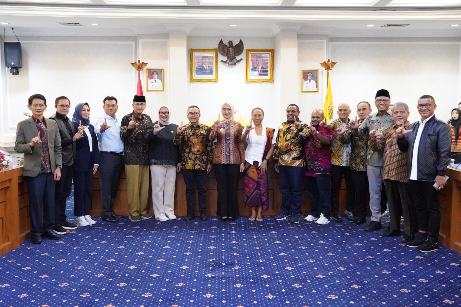 Pemprov Lampung Terima Kunjungan BULD DPD RI, Bahas Penguatan Kualitas Regulasi Daerah