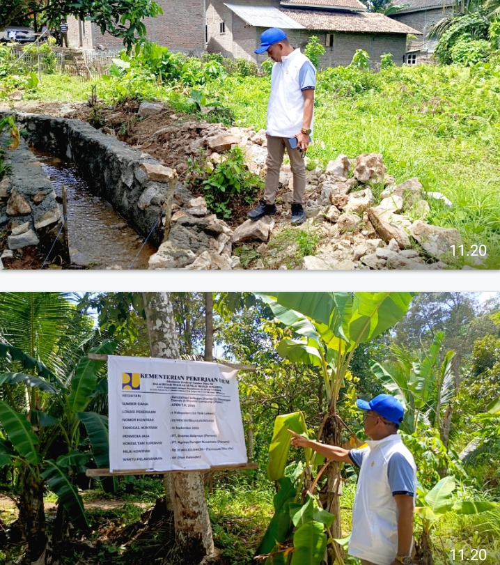 Viral Proyek Jaringan Irigasi BBW SMS 37,8 Miliar Diduga Gunakan Matrial Bekas