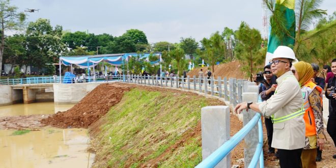 Mirza dan Wagub Jihan Resmikan Embung Kemiling: Solusi Banjir dan Ruang Publik Baru Senilai Rp7 Miliar