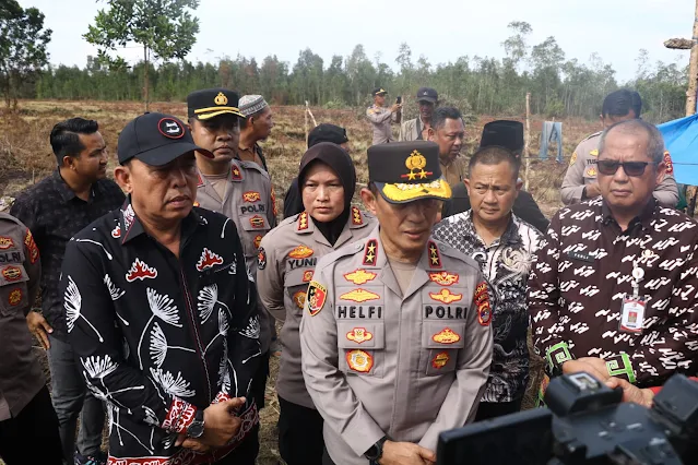 Kapolda Lampung Janjikan Pengukuran Ulang HGU PT ILP di Tulangbawang
