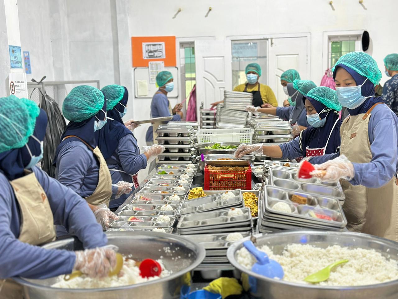 Cegah Risiko Keracunan, Satgas MBG Pesawaran Perketat Pengawasan Dapur Umum di Gedong Tataan