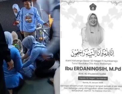 Kepala SDN 1 Sumberejo Meninggal Dunia Saat Perjalanan Wisata Rohani Dinas Pendidikan Kota Bandar Lampung