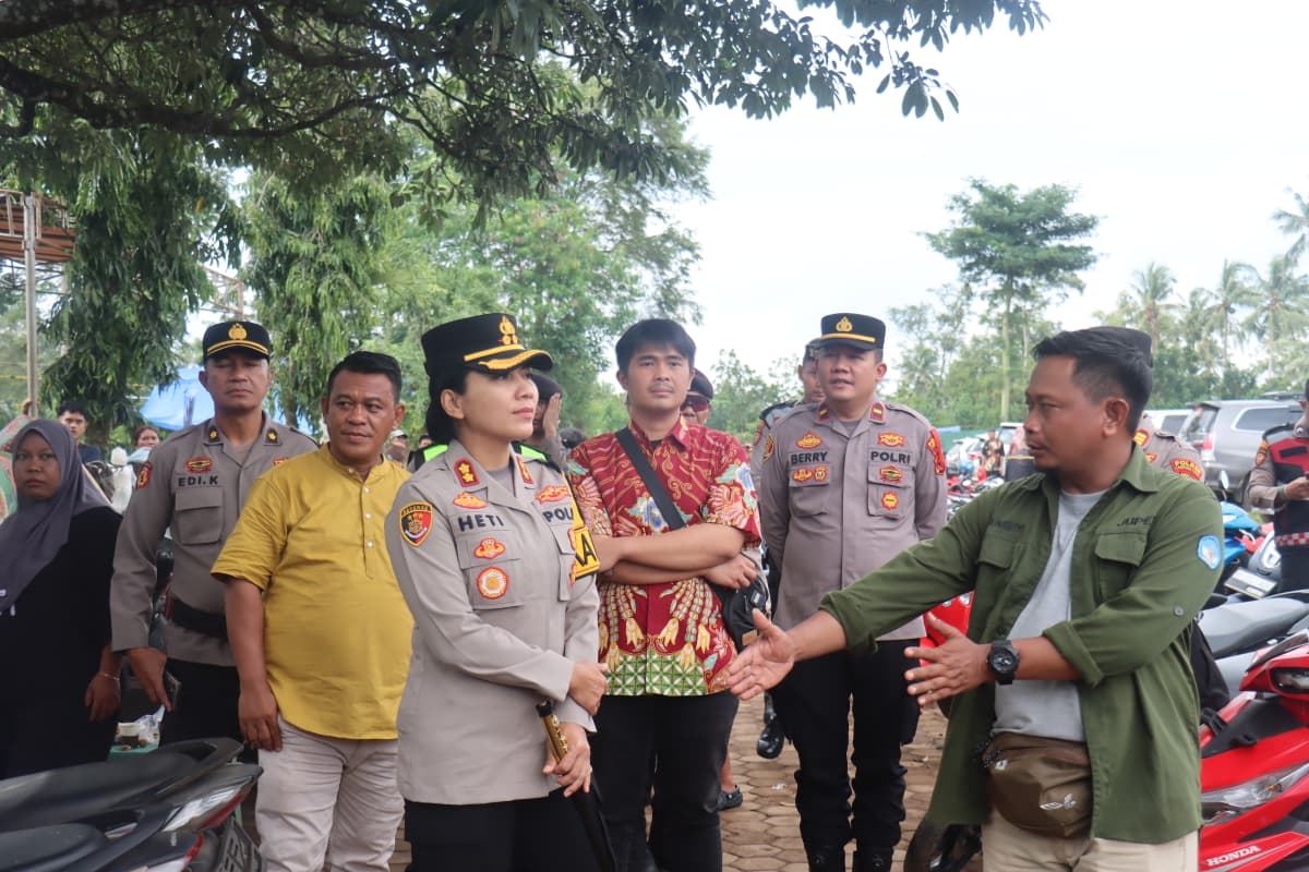 Kapolres Lampung Timur Pantau Destinasi Wisata, Pastikan Keamanan Libur Tahun Baru 2026