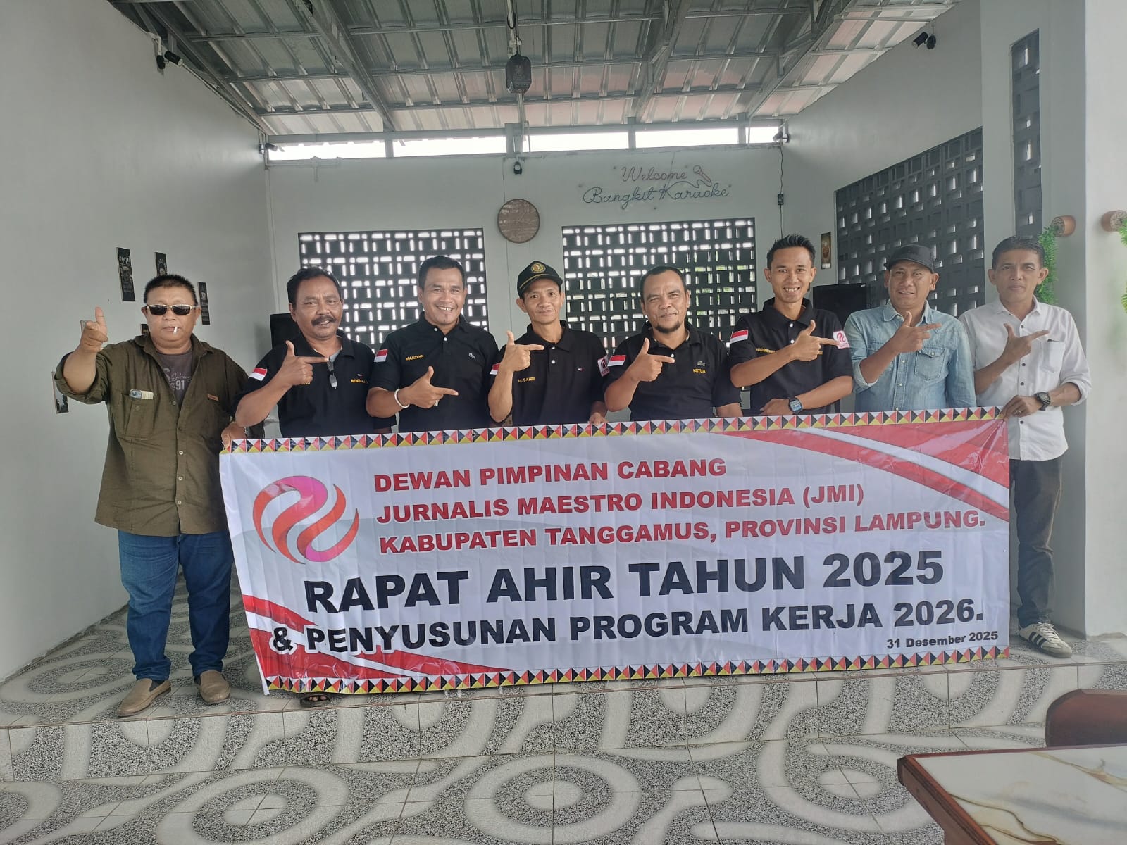 JMI Tanggamus Tancap Gas 2026: Rapat Akhir Tahun Tegaskan Arah Perlawanan terhadap Jurnalisme Abal-abal