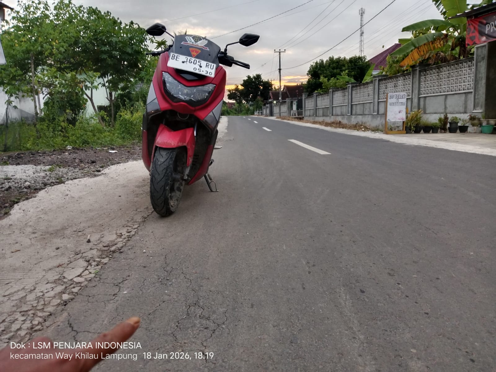 Dugaan Aroma Korupsi Semakin Mencuat di Proyek Jalan Way Khilau, LSM Penjara Minta PUPR Tetap Tunda PHO