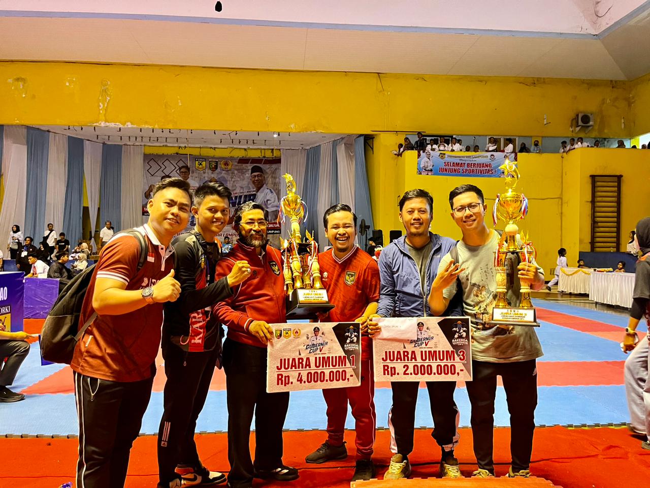 FORKI Lampung Utara Raih Juara Umum III Gubernur Cup, Modal Menuju Kejurnas