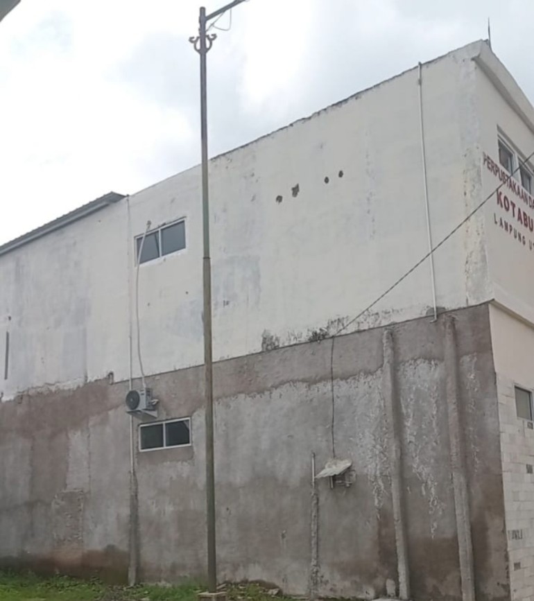 Tahap FHo Proyek Gedung Perpustakaan Kotabumi Diabaikan Para Aktor