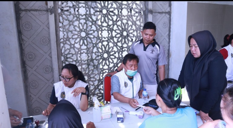 Rutan Kelas I Tangerang Gelar Pemeriksaan Kesehatan Masyarakat Gratis