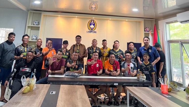 Sikambara-Asprov PSSI Lampung Pererat Barisan, Bangun Sepak Bola Bersama