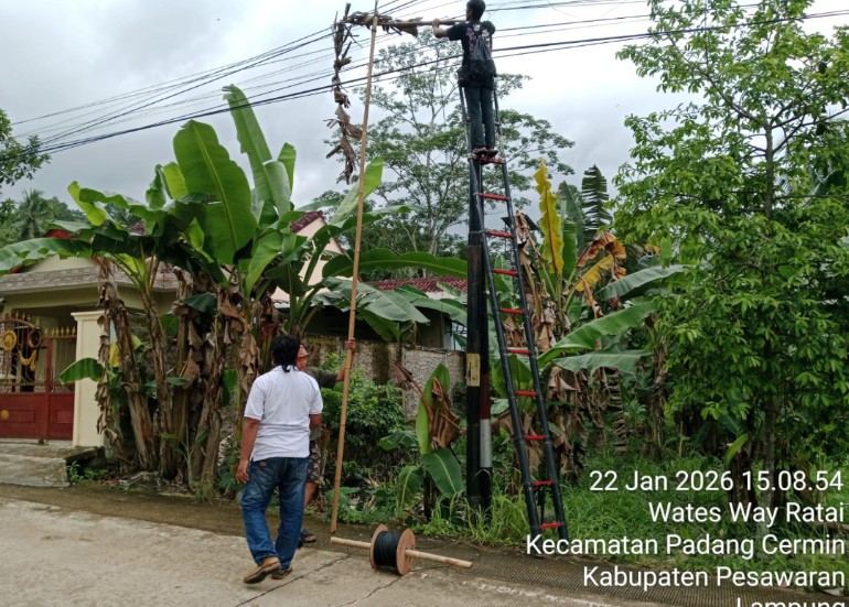 Padang Cermin dan Way Ratai Marak Instalasi Wifi Ilegal, LSM Penjara Desak Ketegasan Pemerintah