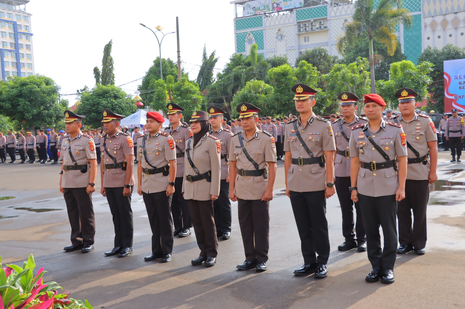 Kapolresta Bandar Lampung Rombak Kasat Reskrim hingga Kabag Ops