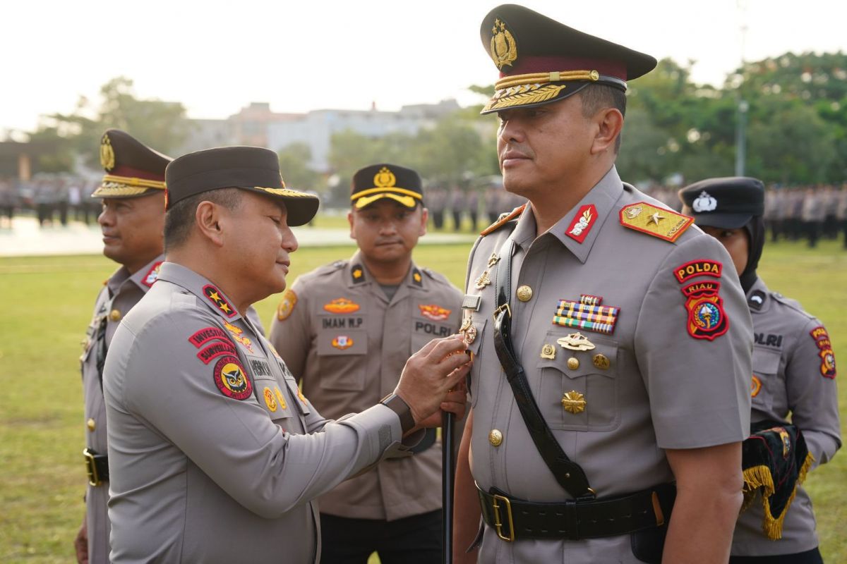 Kapolda Riau Pimpin Sertijab: Brigjen Hengki Haryadi Resmi Jabat Wakapolda, Ini Daftar Lengkap PJU Baru