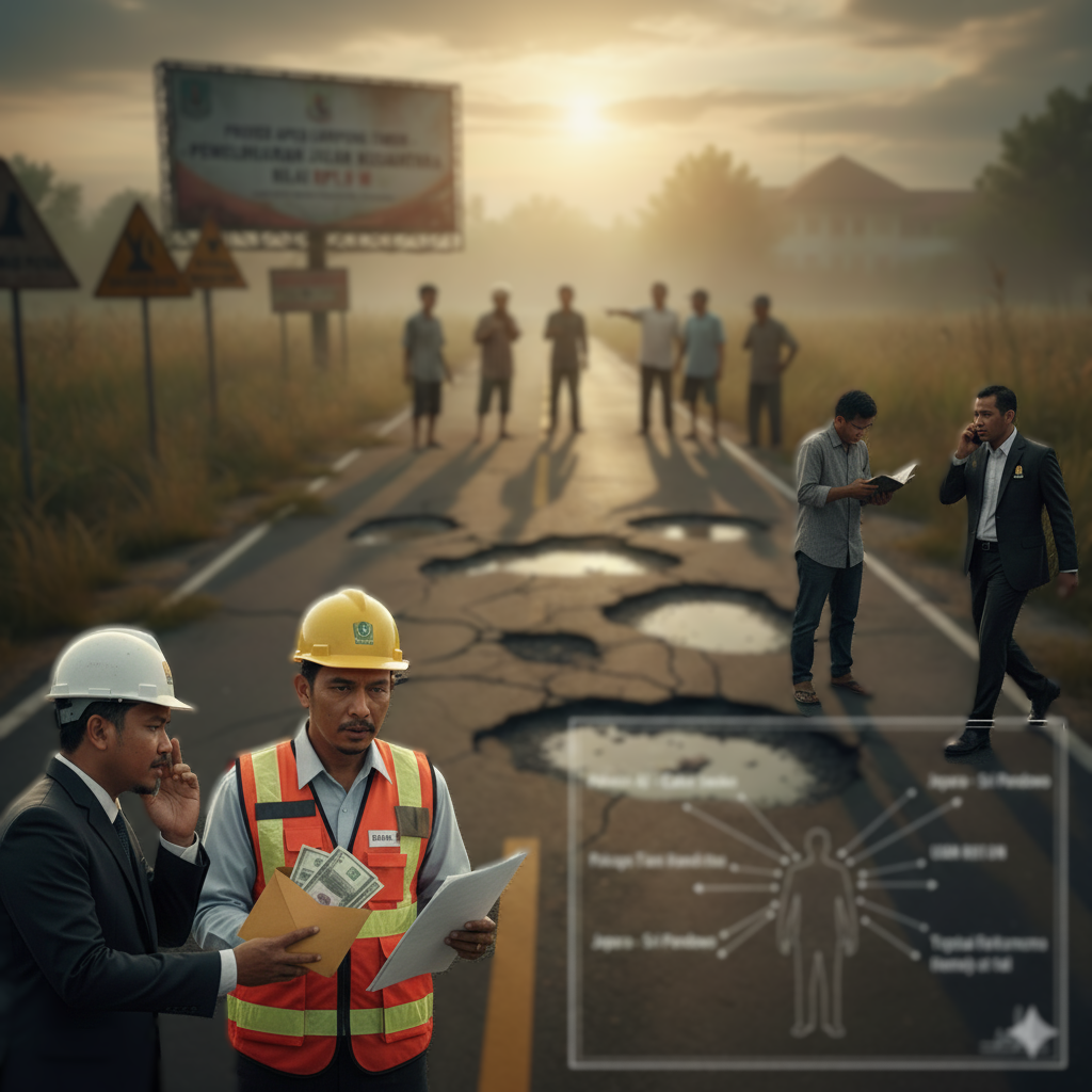 Dugaan Monopoli Proyek di Lampung Timur, Kerabat Pejabat Disebut Kendalikan Belasan Paket Pekerjaan