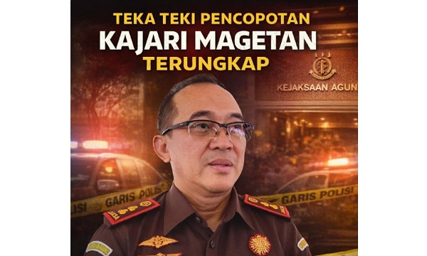 Diamankan Tim Kejagung, Kajari Magetan Resmi Dicopot dari Jabatannya
