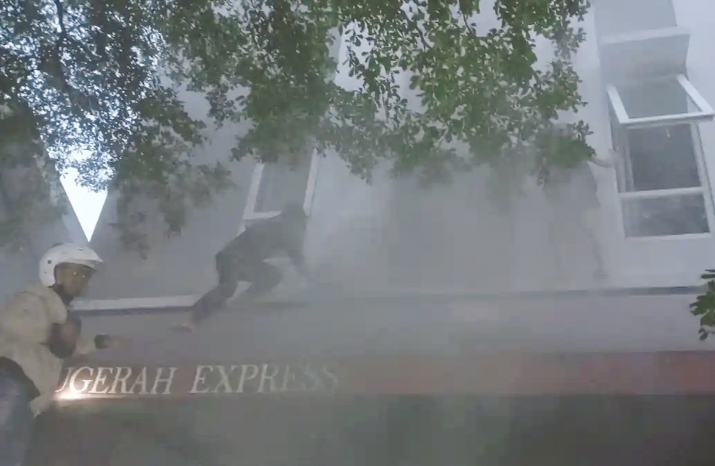 Dapur Hotel Grand Anugerah Express Terbakar, Tamu Nekat Lompat dari Lantai Dua