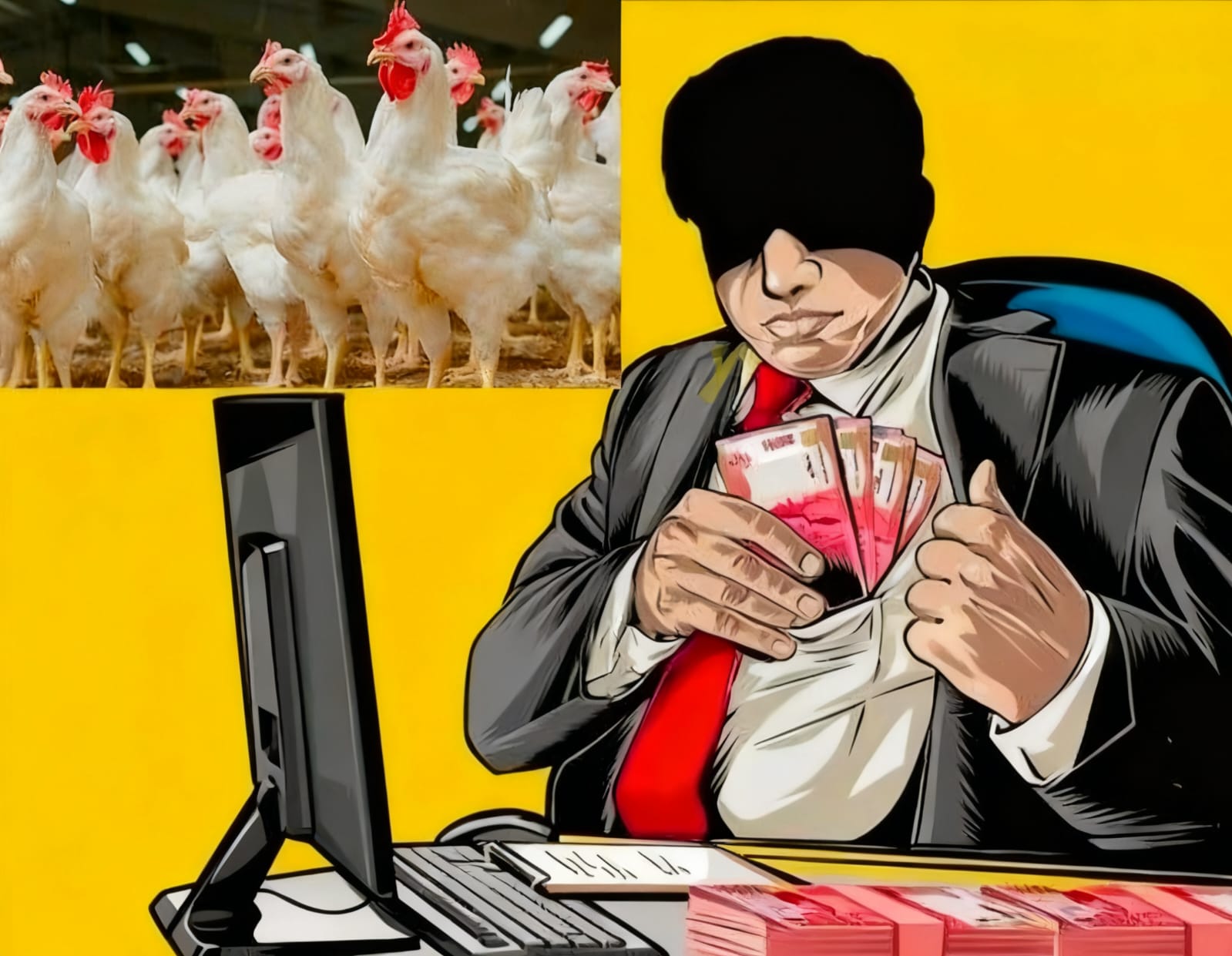 Dibeli Lewat Perusahaan IT, Belanja Bibit Ayam Rp116 Juta Dinas Peternakan Tubaba Sarat Pengondisian?