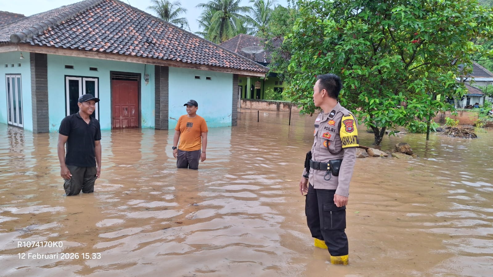 Hujan Deras Rendam Sejumlah Titik Di Gadingrejo, Warga Diimbau Waspada